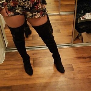 Knee high boots
